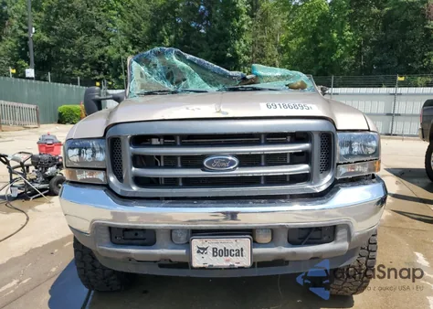 1999 Ford F250 Super Duty из США, поврежденный, VIN 1FTNX20F9XED40276